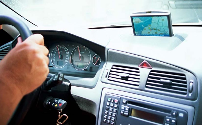 GPS satellite navigation is used in the automotive field of jamming devices